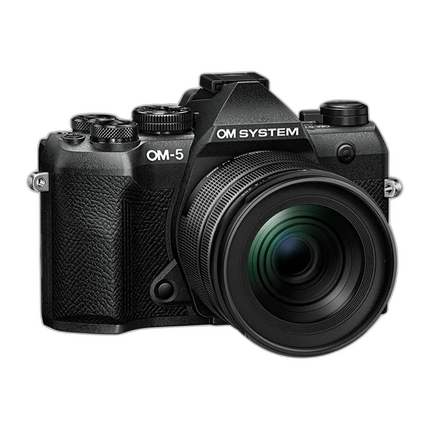 OM SYSTEM OM-5 Mark II Black w/ M.ZUIKO Digital ED 12-45mm F4.0 Pro Kit