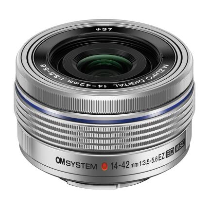 OM SYSTEM M.Zuiko Digital ED 14-42mm f/3.5-5.6 EZ Lens (Silver)