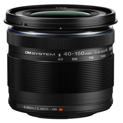 OM SYSTEM M.Zuiko Digital ED 40-150mm f/4-5.6 R Lens (Black)