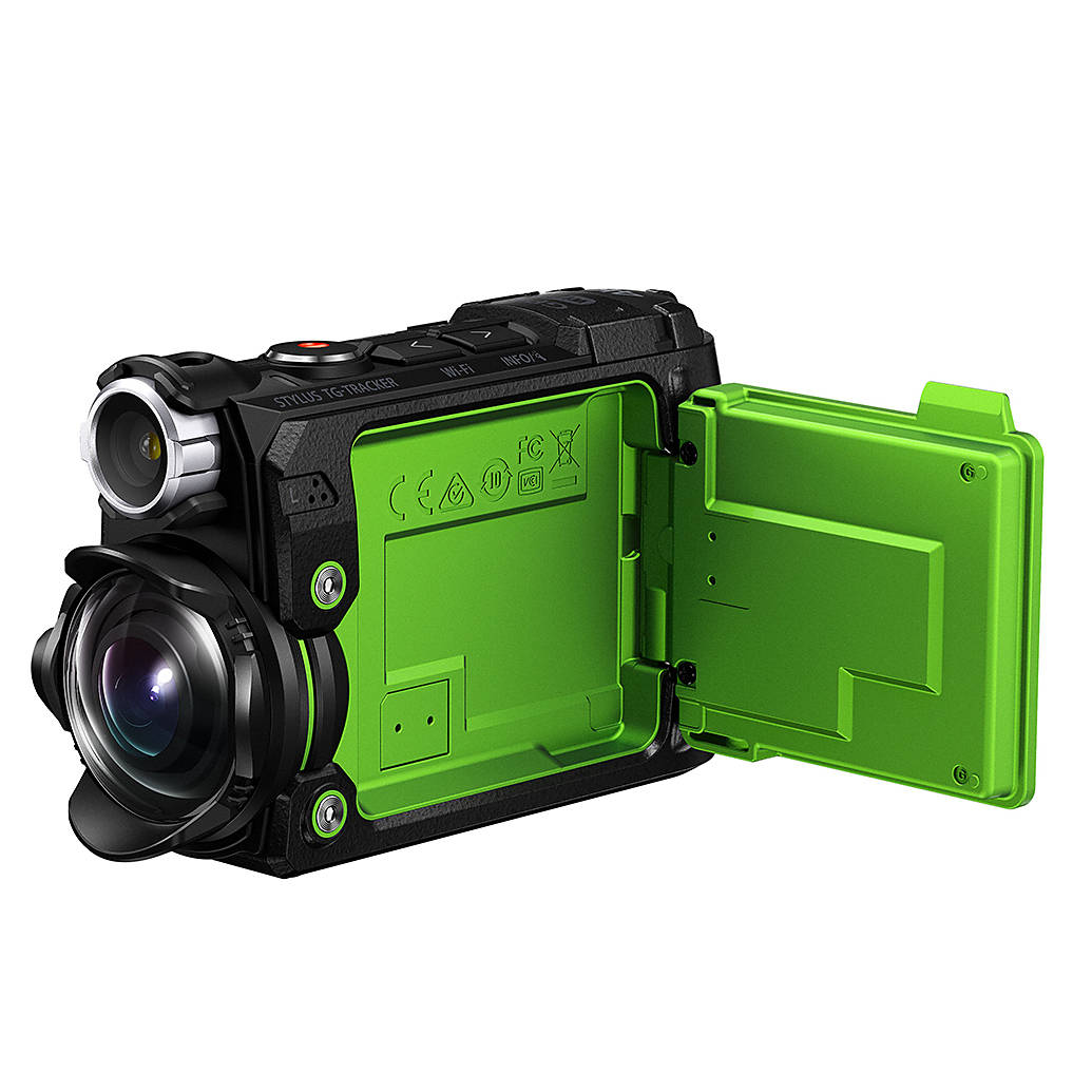 Olympus Stylus Tough TG-Tracker Action Camera - Green