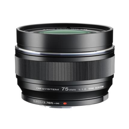 OM SYSTEM M.Zuiko Digital ED 75mm f/1.8 Lens (Micro Four Thirds)