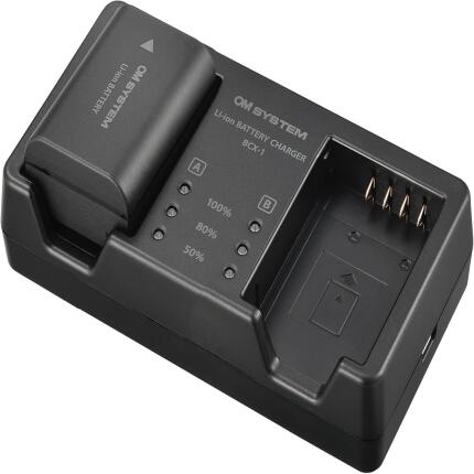 OM SYSTEM SBCX-1 Lithium-Ion Battery and Charger Kit
