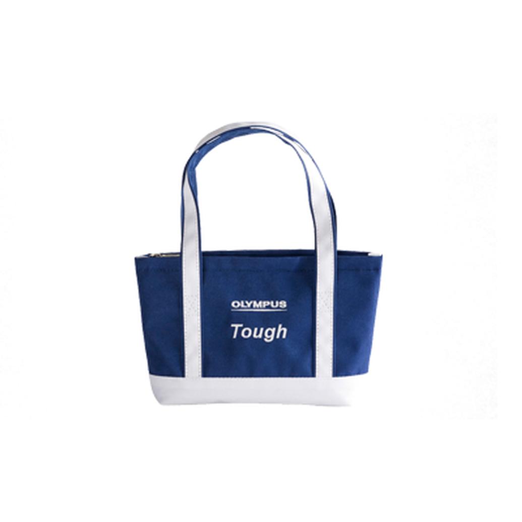 Olympus Tough Mini Beach Bag (Navy and White)
