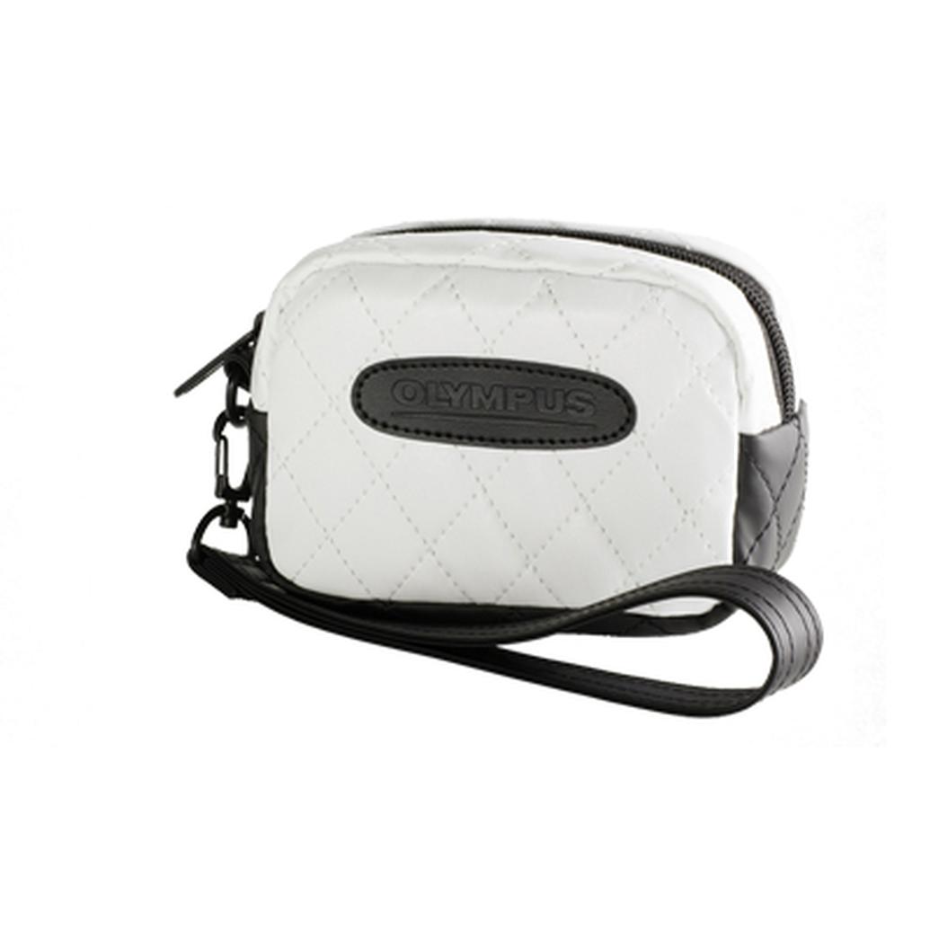 Olympus Quilted SZ Case (White/Black)