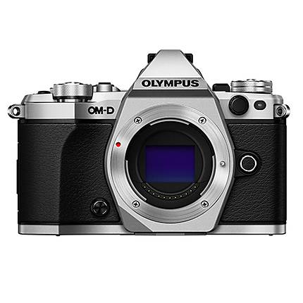 Olympus OM-D E-M5 Mark II Mirrorless Micro 4/3 Digital Camera Body - Silver