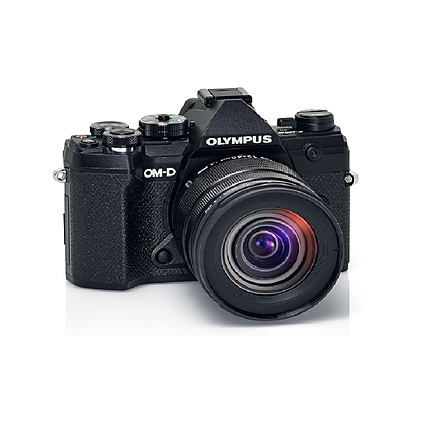 Olympus OM-D E-M5 Mark III Mirrorless Digital Camera with 12-45mm (Black)