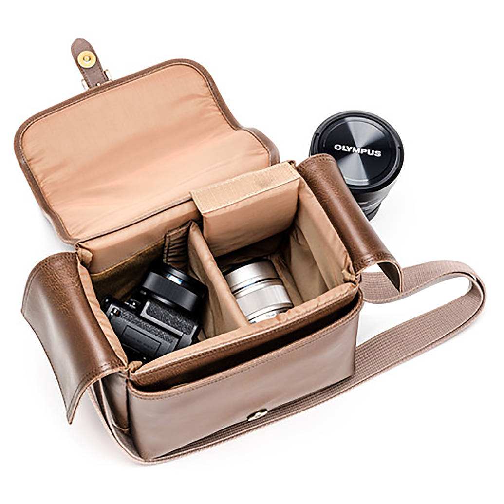 Olympus Vintage Camera Bag - Brown