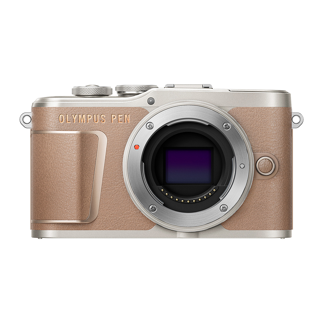 Olympus PEN E-PL10 Mirrorless Micro 4/3 Digital Camera (Brown 
