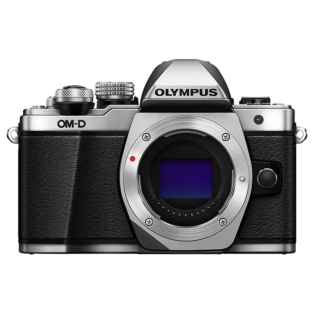 Olympus OM-D E-M10 Mark II Mirrorless Micro 4/3 Digital Camera Body - Silver