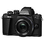 Olympus OM-D E-M10 Mark II Black Body with 14-42mm Black EZ Lens 0