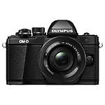 Olympus OM-D E-M10 Mark II Black Body with 14-42mm Black EZ Lens 2