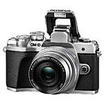 Olympus OM-D E-M10 Mark III Micro 4/3 Camera with 14-42mm EZ Lens - Silver 1