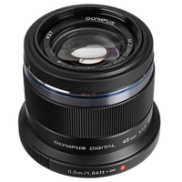 OM SYSTEM M.Zuiko Digital 45mm f/1.8 Portrait Lens - Black 1