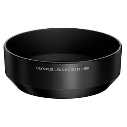 Olympus LH-49B Hood for M. Zuiko Digital 25mm f/1.8 Lens - Black