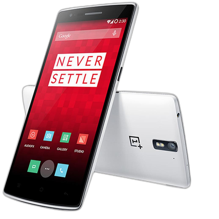 OnePlus One 64GB Sandstone Black Unlocked GSM Android Phone W/ US Charger