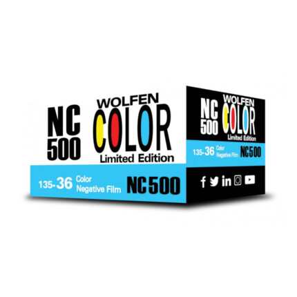ORWO Wolfen NC500 400 ISO 35mm x 36exp.Color Negative Film