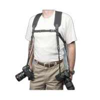 OP/TECH Dual Harness Strap - X Long (Black) 0