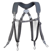 Op/Tech - Dual Harness Uni Loop Regular Black 1