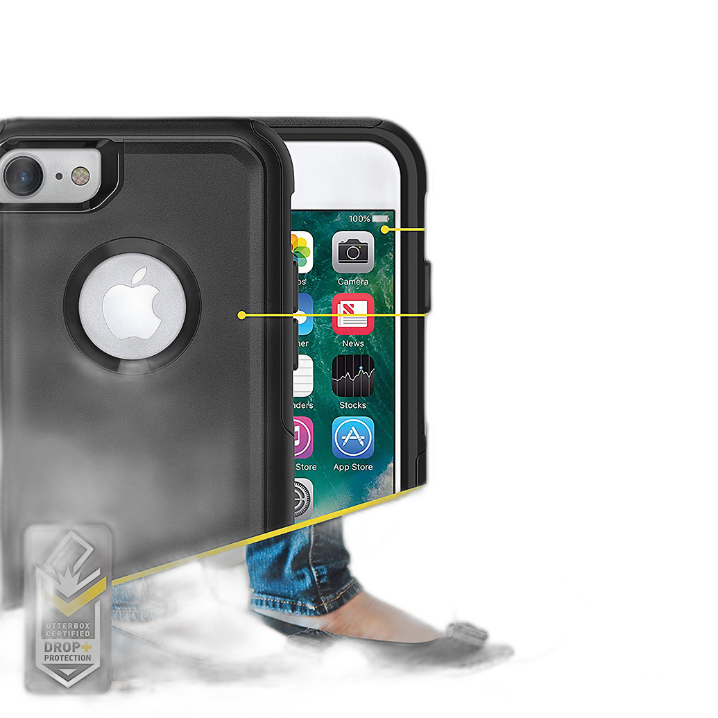 Otterbox Commuter Case For Apple Iphone 8 Plus and 7 Plus - Ocean Way Otterbox Commuter Case For Apple Iphone 8 Plus and 7 Plus - Ocean Way