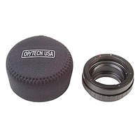 OP/TECH Fold Over Pouch 306 3.0 X 6.0 INCH BLACK 1