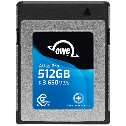 OWC 512GB Atlas Pro CFexpress 4.0 Type B Memory Card