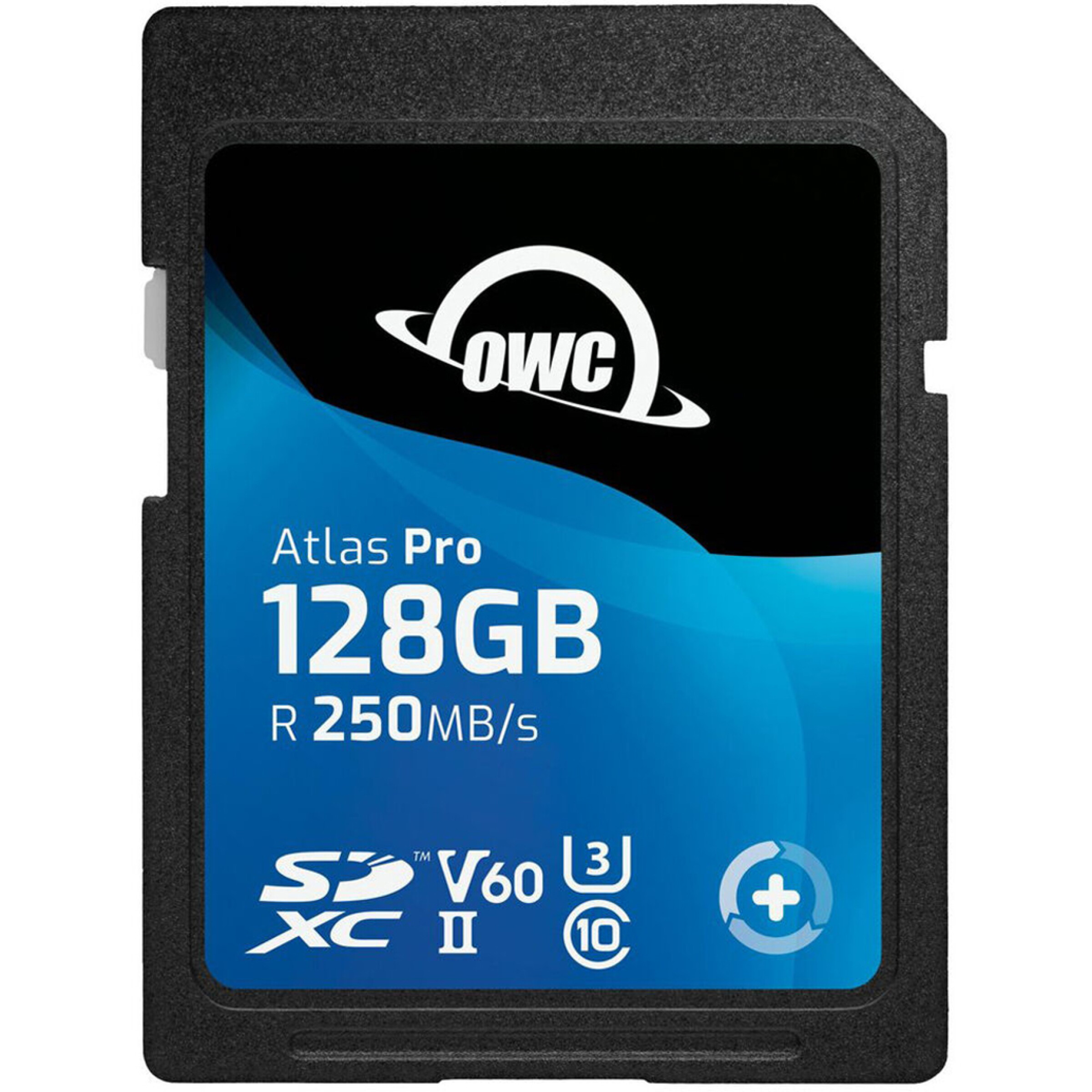 OWC 128GB Atlas Pro SDXC V60 UHS-II Memory Card
