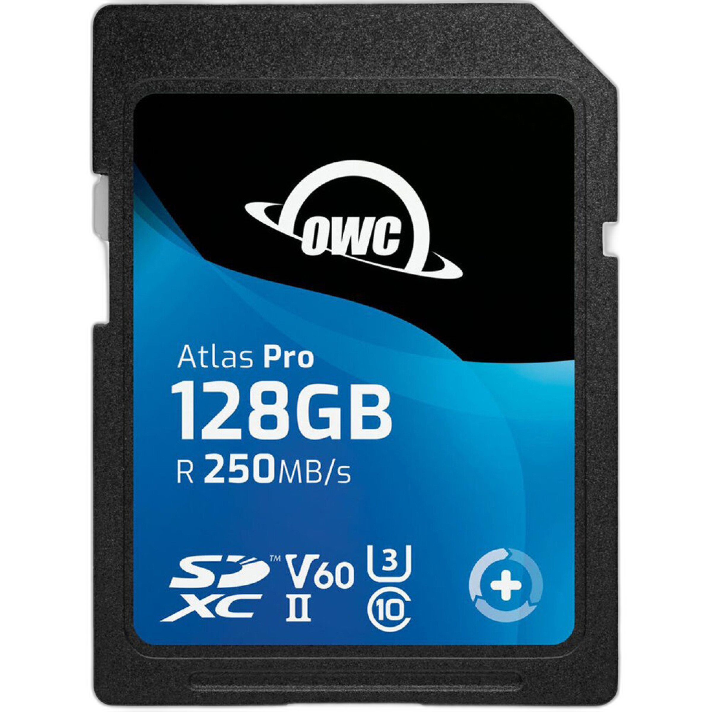 OWC 128GB Atlas Pro SDXC V60 UHS-II Memory Card