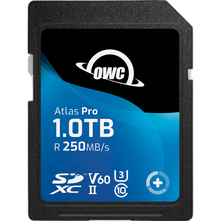 OWC 1TB Atlas Pro SDXC V60 UHS-II Memory Card