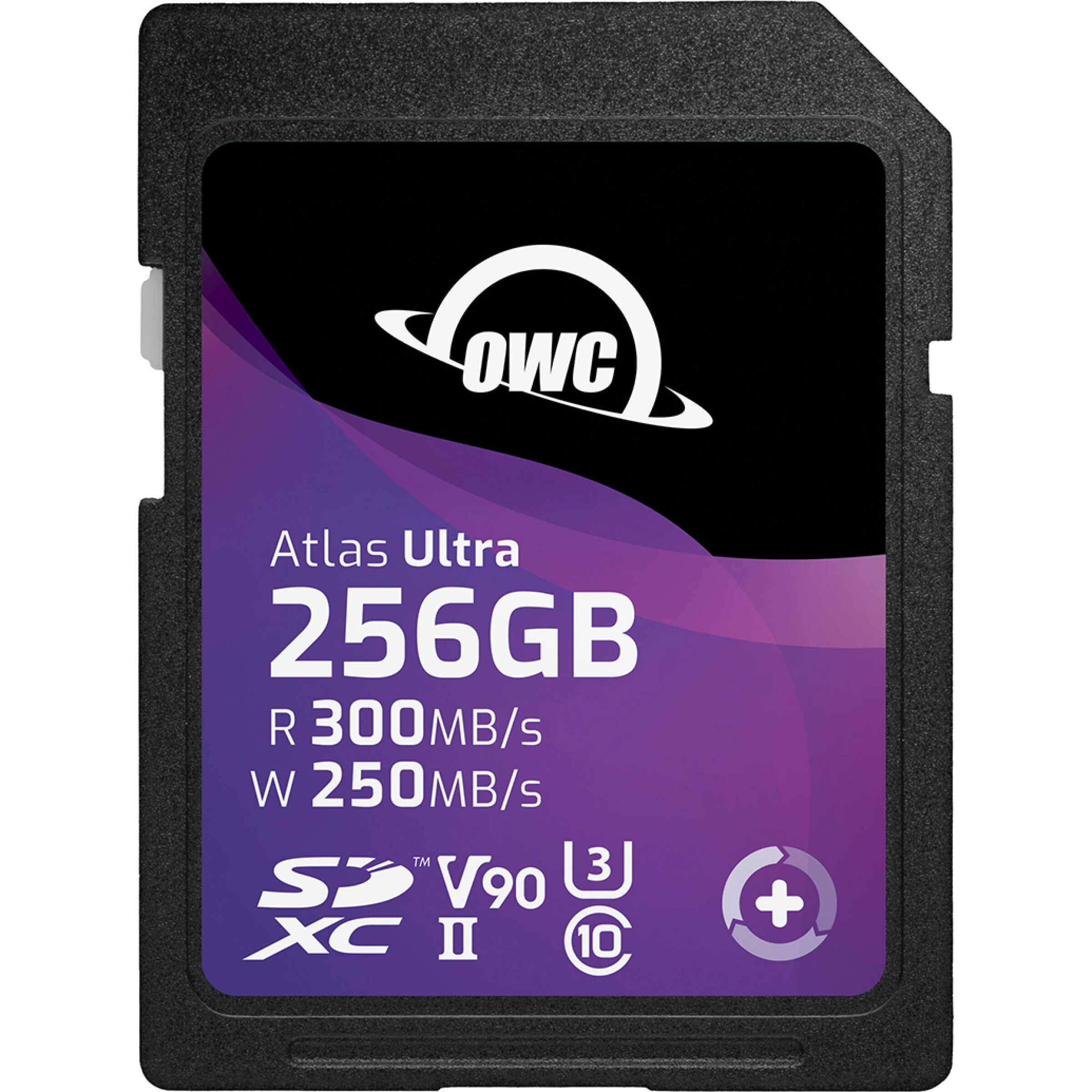 OWC 256GB Atlas Ultra SDXC V90 UHS-II Memory Card
