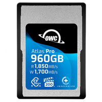OWC 960GB Atlas Pro CFExpress 4.0 Type A Memory Card 0