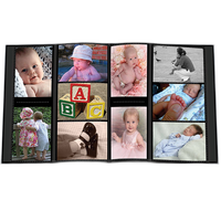 Pioneer 4 x 6 In. Collage Embossed Baby 4-UP Photo Album (240 Photos) - Blue 1