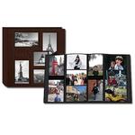 Pioneer 5-up Collage Embossed Travel Photo Album - Brown (240 4x6 photos) 0