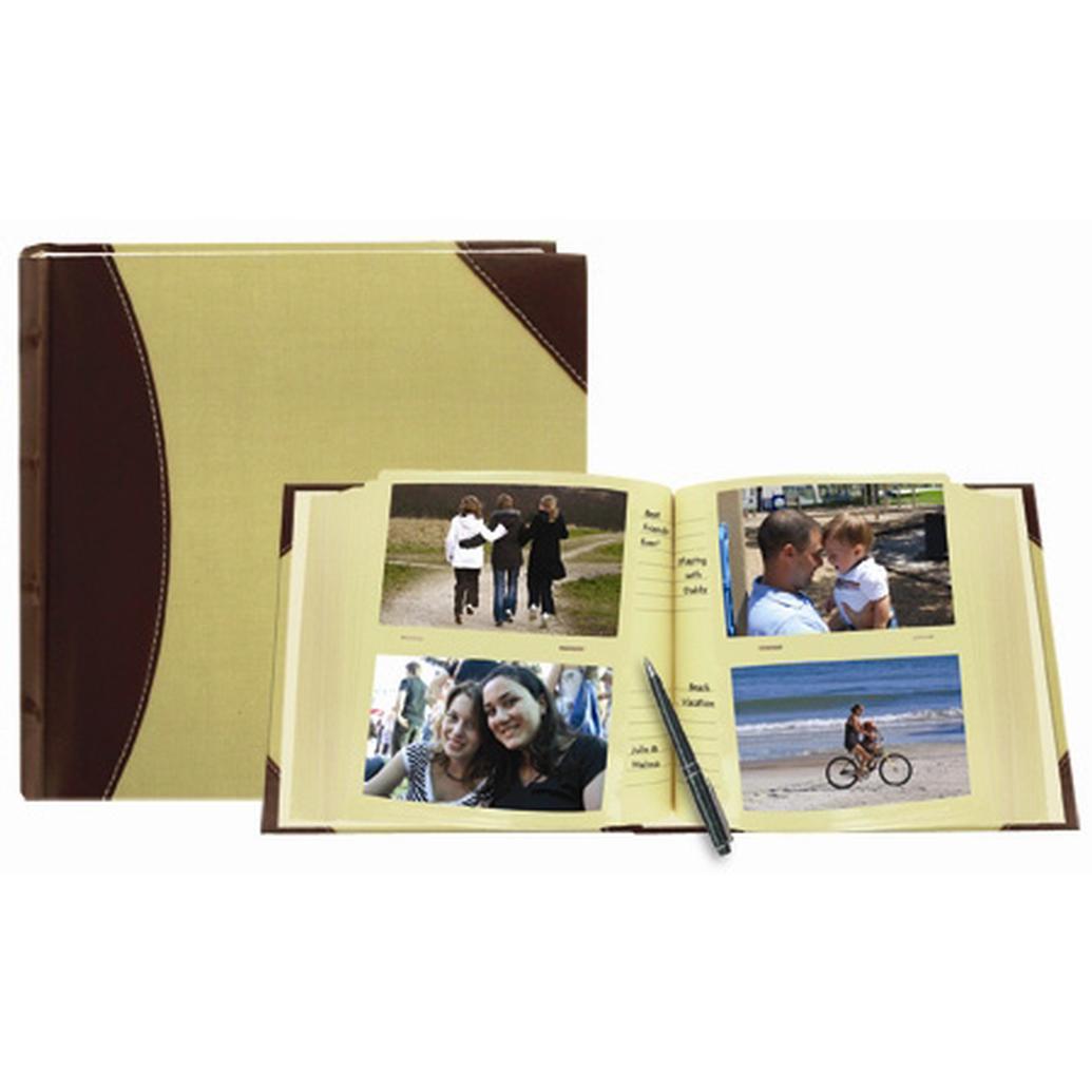 Pioneer 4 x 6 In. High Capacity Photo Album (300 Photos) - Brown/Beige