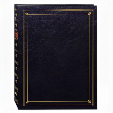 Pioneer APS Bi-Directional Memo 3-Ring Photo Album - Black