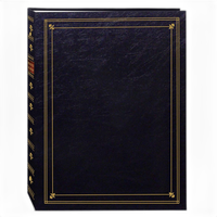 Pioneer APS Bi-Directional Memo 3-Ring Photo Album - Black 0