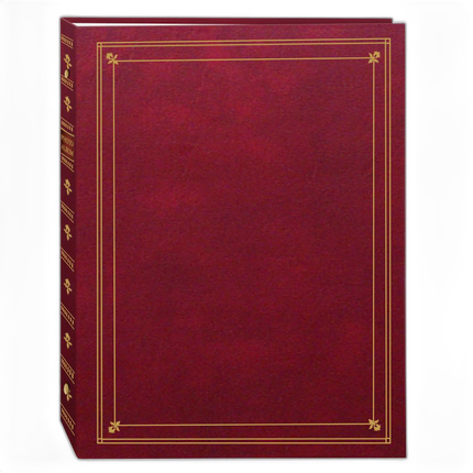 Pioneer APS Bi-Directional Memo 3-Ring Photo Album - Burgundy
