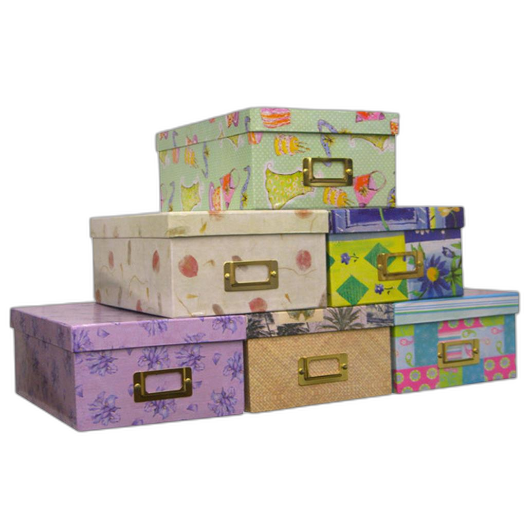 写真入れ Pioneer 4 X 7 In. Designer Patterns Photo Albums Storage Box