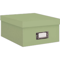 Pioneer Photo Albums 4x7 Photo Storage Box - Green 0