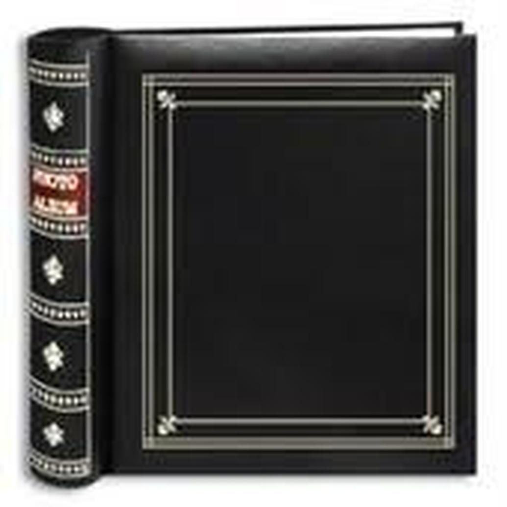 Pioneer 4 x 6 In. Bi-Directional Memo Photo Album (200 Photos) - Black