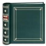 Pioneer 4 x 6 In. Bi-Directional Memo Photo Album (200 Photos) - Green 0