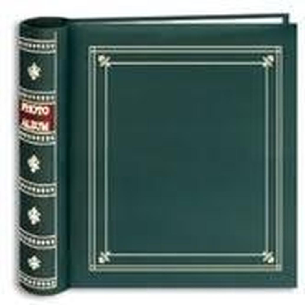 Pioneer 4 x 6 In. Bi-Directional Memo Photo Album (200 Photos) - Green