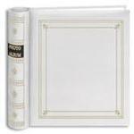 Pioneer 4 x 6 In. Bi-Directional Memo Photo Album (200 Photos) - White 0