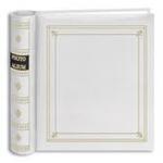 Pioneer 4 x 6 In. Bi-Directional Memo Photo Album (200 Photos) - White 1