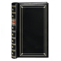 Pioneer 4 x 6 In. Bi-Directional Memo Photo Album (300 Photos) - Black 0