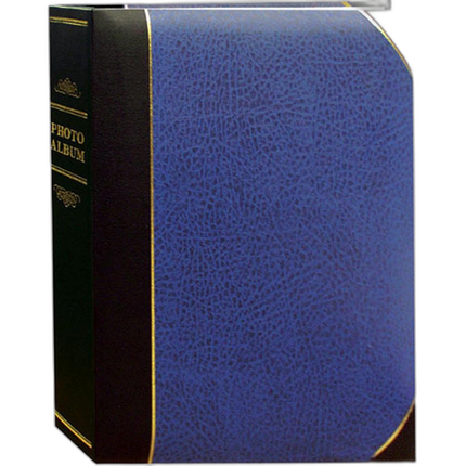 Pioneer 4 x 6 In. Ledger Le Memo Photo Album (200 Photos) - Navy