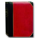 Pioneer 4 x 6 In. Ledger Le Memo Photo Album (200 Photos) - Red 0