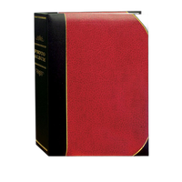 Pioneer 4 x 6 In. Ledger Le Memo Photo Album (200 Photos) - Red 1