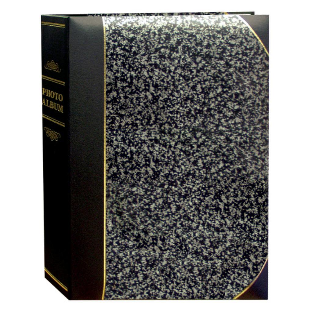 Pioneer 4 x 6 In. Ledger Le Memo Photo Album (200 Photos) - Silver