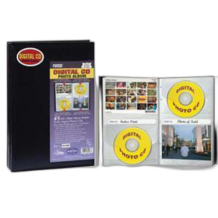 Pioneer 4 x 6 In. Digital CD Photo Album 2-UP (48 Photos)