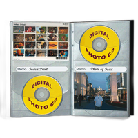 Pioneer 4 x 6 In. Digital CD Photo Album 2-UP (48 Photos) 1
